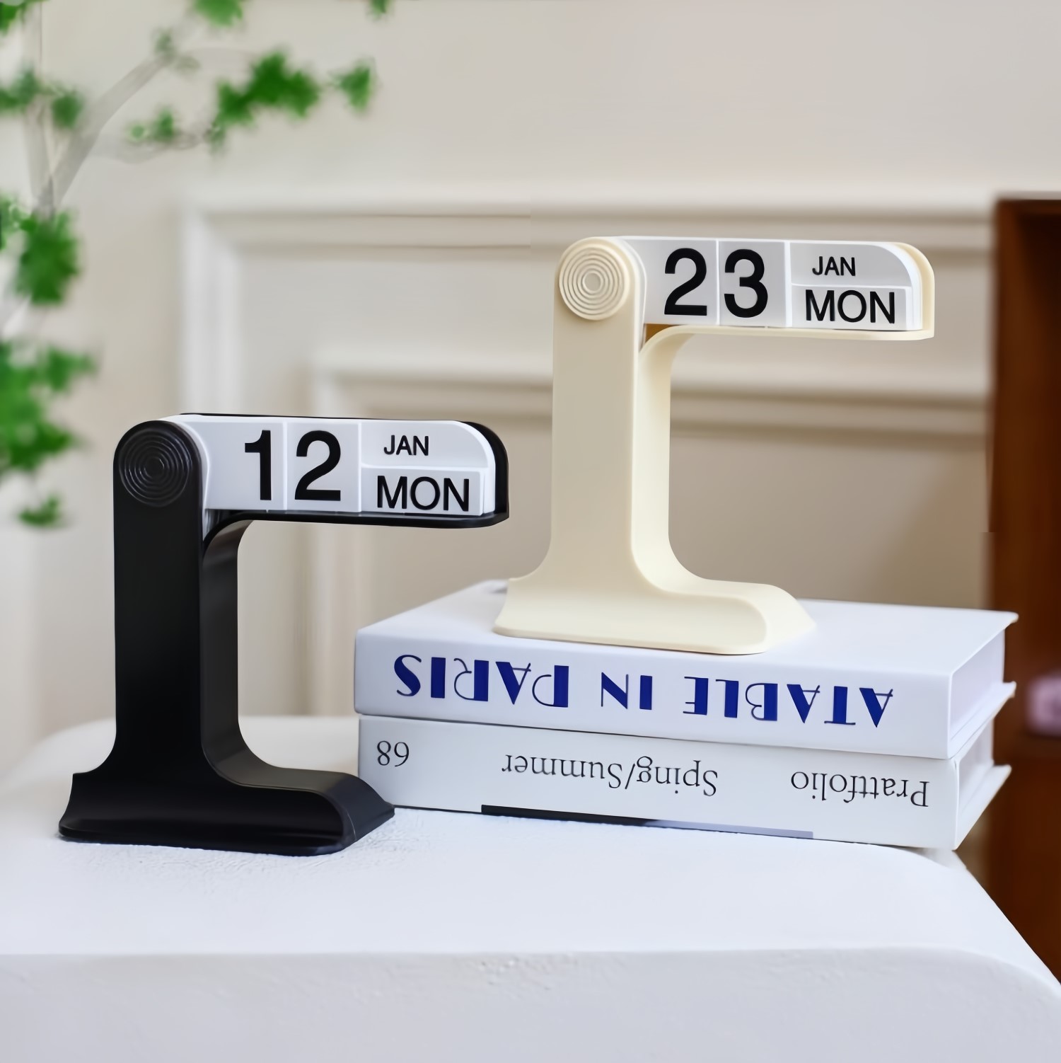 Amazon.com : Perpetual Calendar, Standing Flip Calendar, Aesthetic