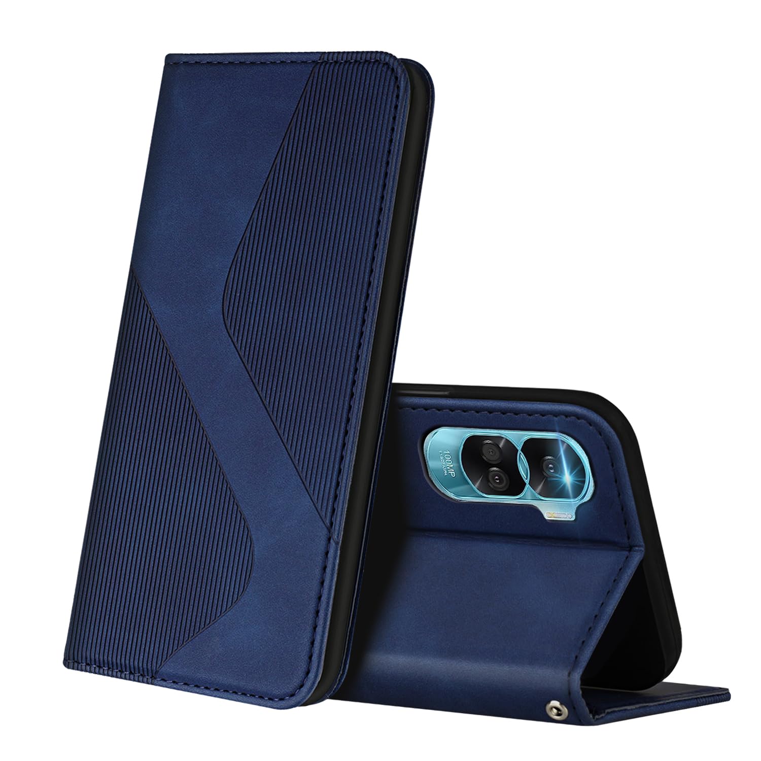 Fertuo Cover per Honor 400 Lite 5G, Custodia Portafoglio a Libro in Pelle Flip Cover con Porta Carte, Chiusura Magnetica [Disegni di Mandala] Case Antiurto per Honor 400 Lite 5G, Viola