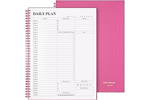 Asten Daily Planner 8.5 x 11: Time Management and Productivity