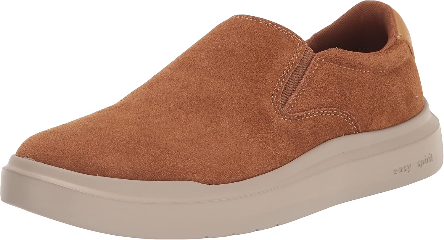 Easy Spirit Men's Dexter Sneaker, Cognac 210, 9.5