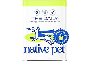The Daily Scoop: Eleven-in-One Native Pet Omega Multivitamin Supplement for Dogs