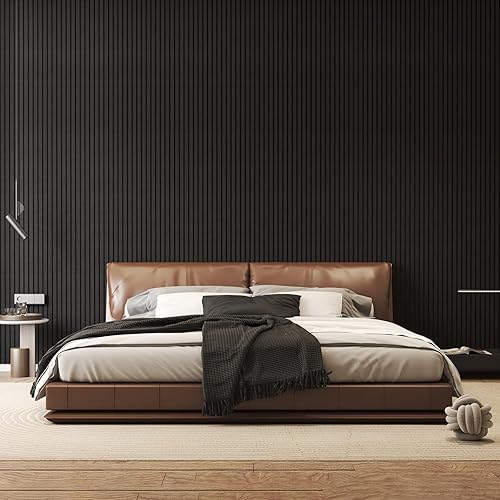 Miniatura 8 de TONOR - Paneles acústicos de pared autoadhesivos de doble capa, engrosados, paquete de 4, de 47.2 x 23.6 x 0.72 pulgadas, de alta densidad, para