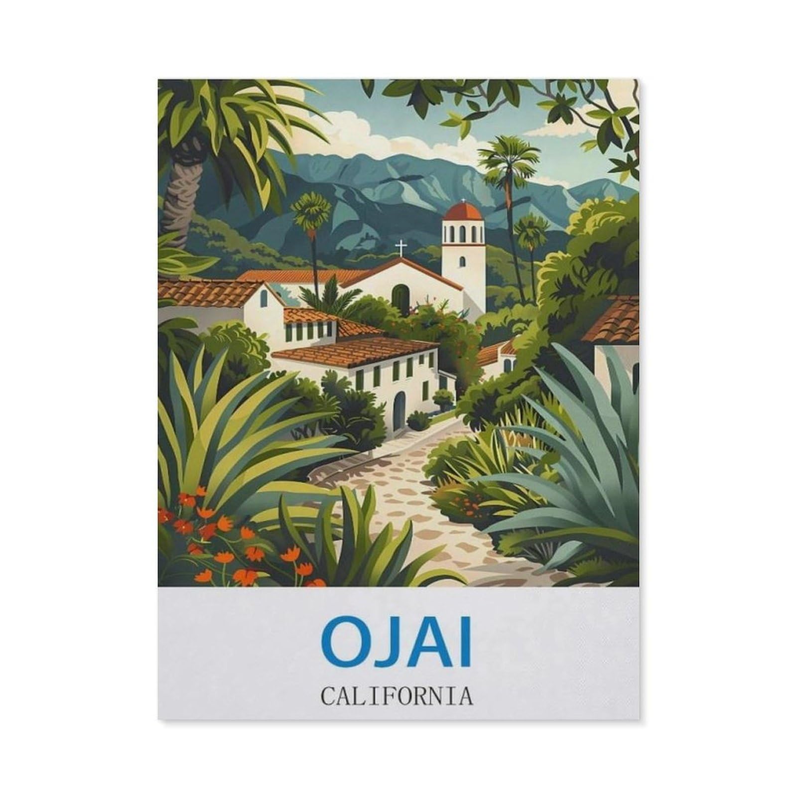 BEAYODKP 5D Diamond Painting Kits，Ojai California（40 x 50 cm）