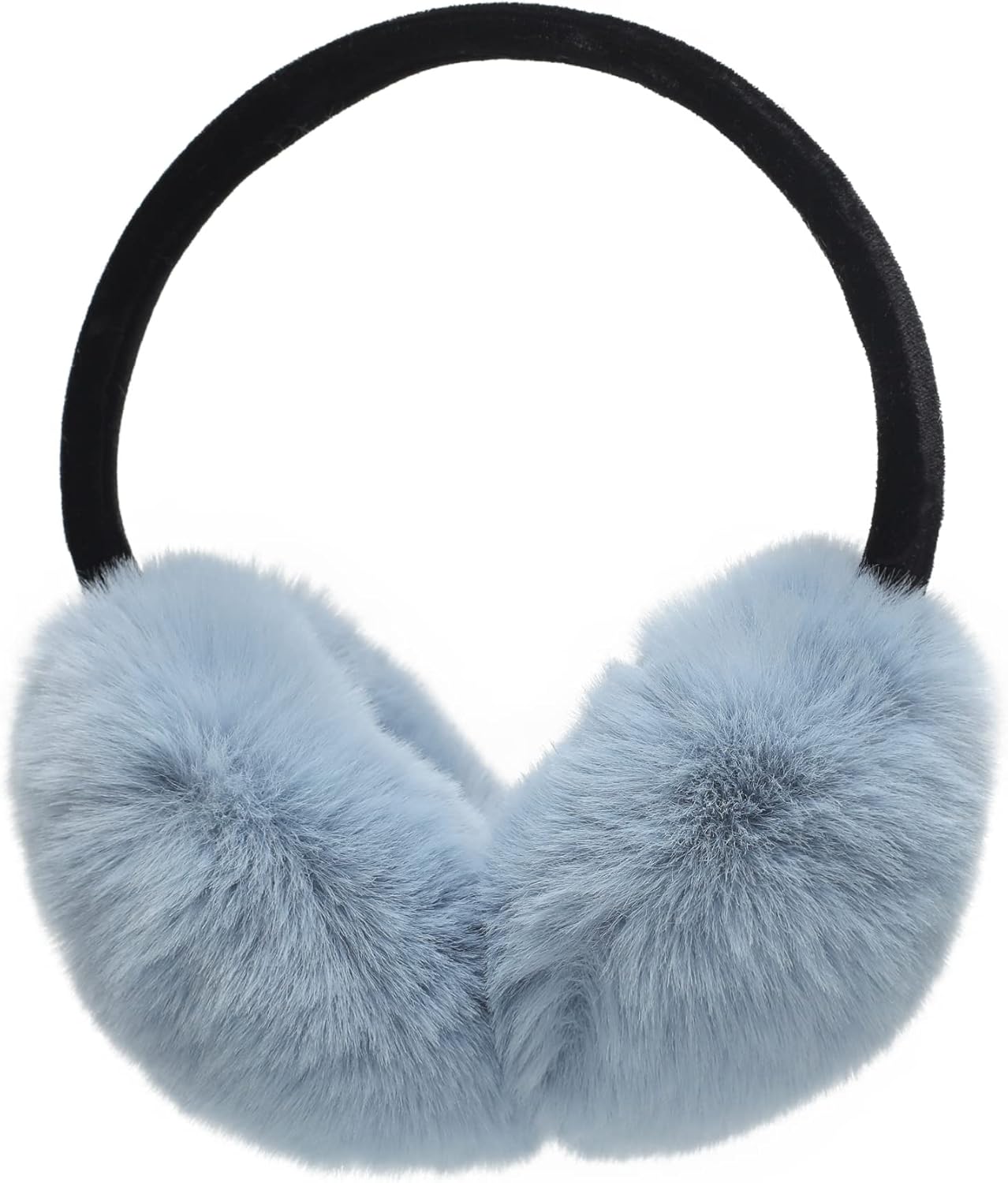 ZLYC Womens Girls Winter Fashion Adjustable Faux Fur EarMuffs Ear Warmers