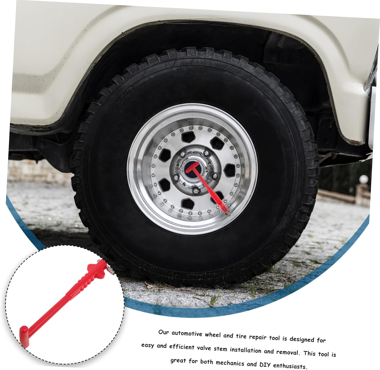 Auto Wheel Brake Parts Tire Valve Puller Installer Car Tire Valve Stem Tool