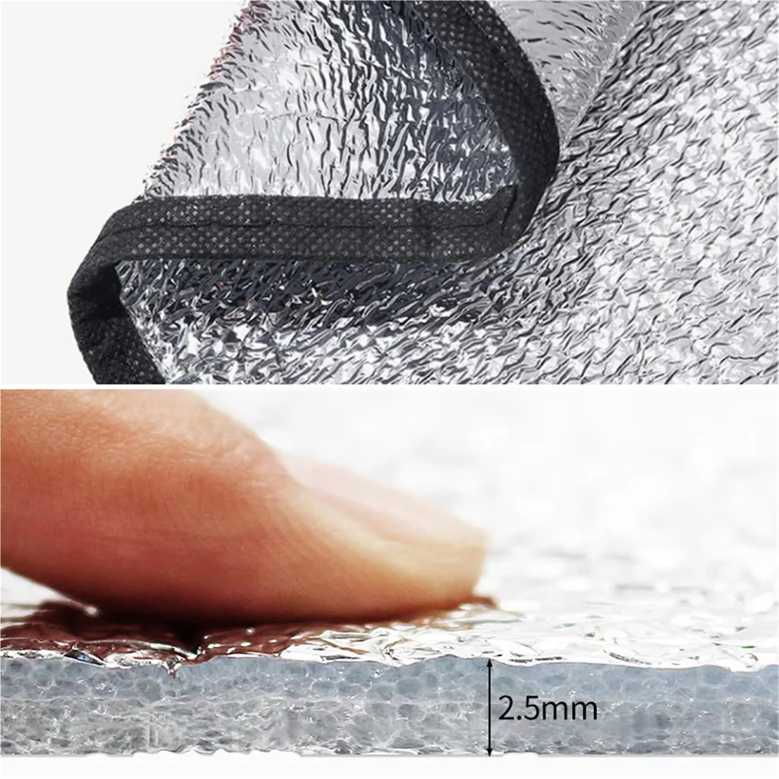 Mata kempingowa z folii aluminiowej, Mata piknikowa z pianki foliowej izolacją aluminiową EVA do spania na plaży