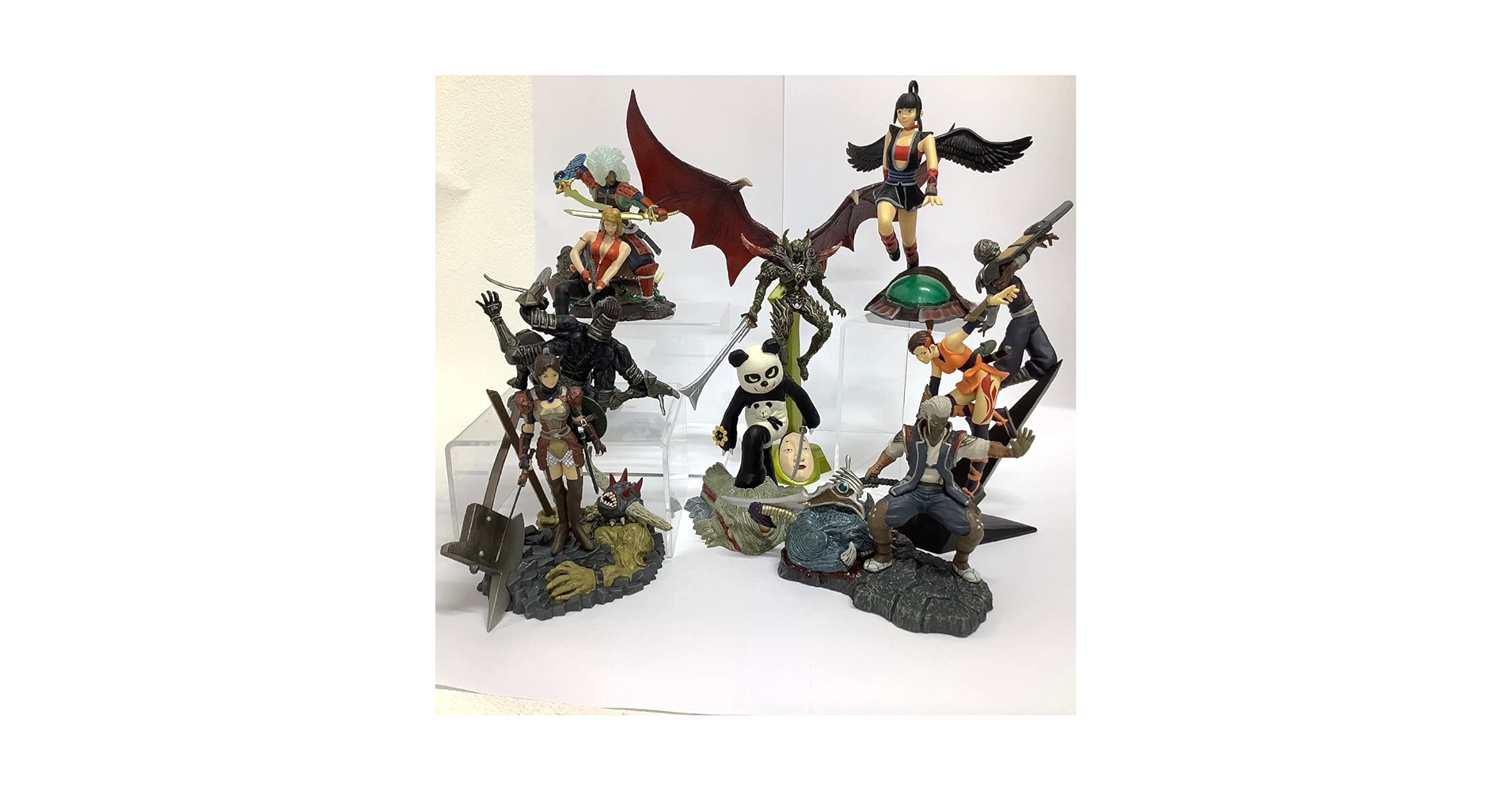 Amazon | 【一部補修あり】 フルタ 鬼武者 フィギュア 全8種(内