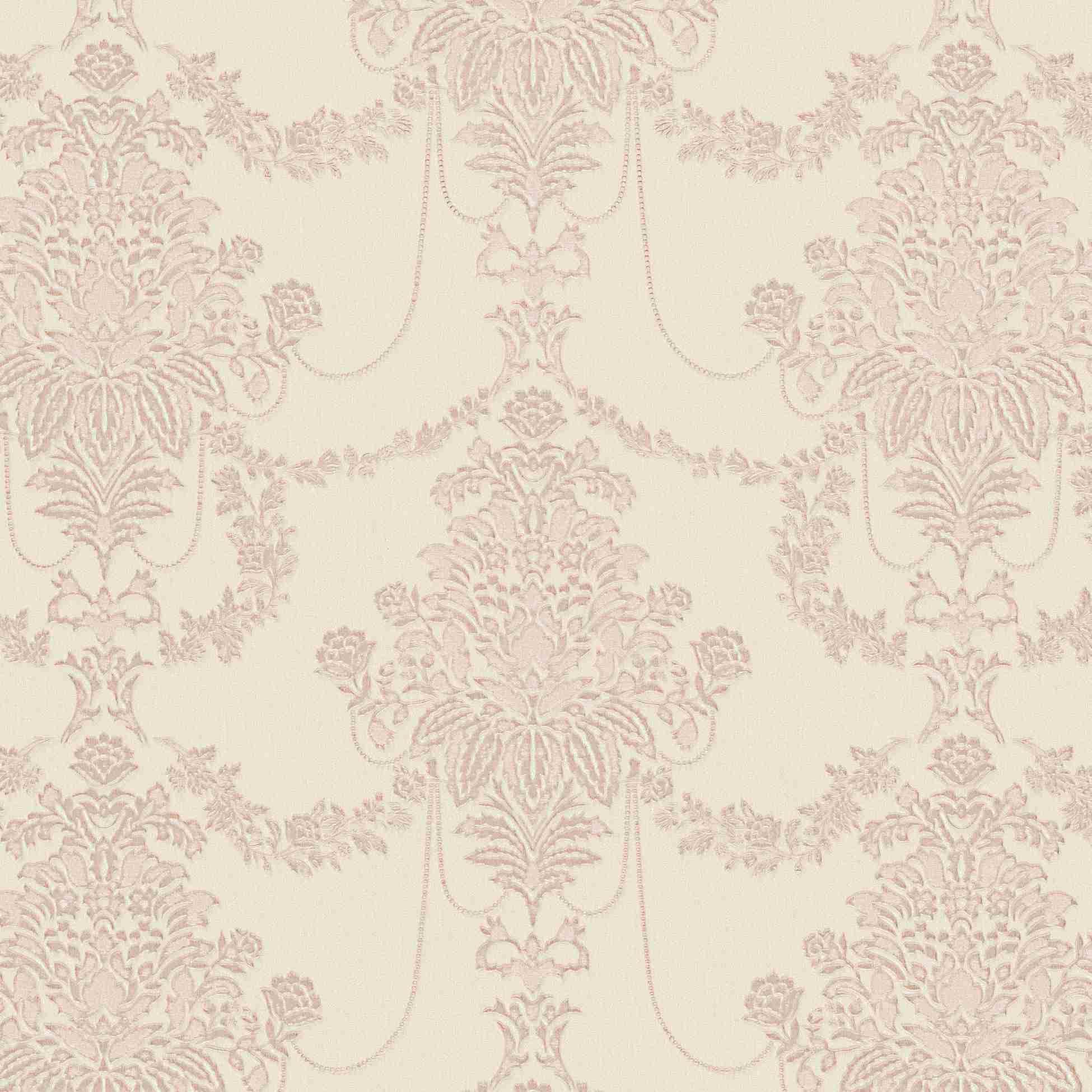 Erismann Versailles Collection 10287-05 Non-Woven Wallpaper Patterns / Motifs 0.53 x 10.05 m Pink Living Room Hallway Office Kitchen Living Rooms