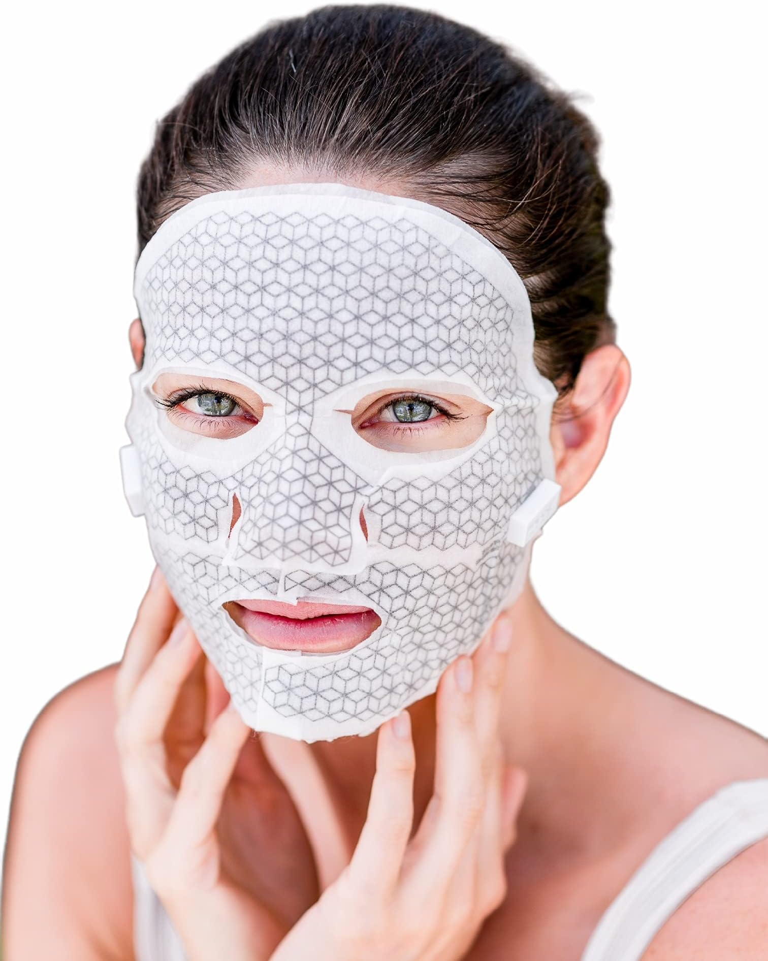 FRANZ Lifting Skin Mask Set | Instant Face Lift Mask | Set of 2 Treatments | Hydrating, Toning, Smoothing Hyaluronic Acid | JET Microcurrent Dual Face Mask