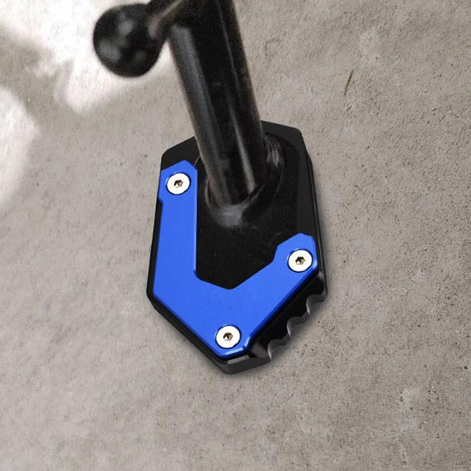 R1250GS 2023 Cavalletto Laterale Estensione CNC Alluminio Kickstand per R 1250 GS 2018-2023 1200 GS LC Rallye 2012-2018 (Nero)
