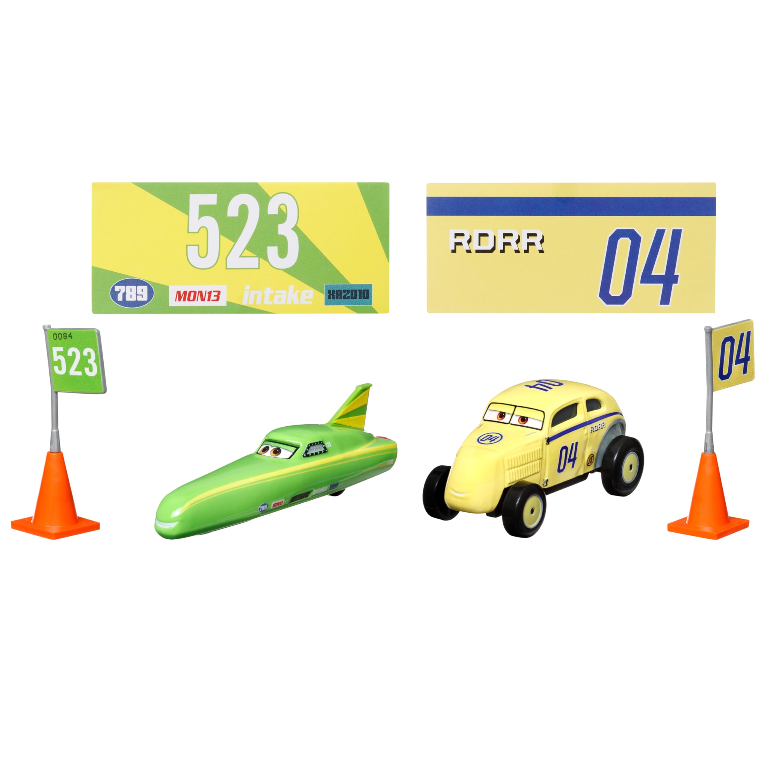 Amazon.com: Disney Cars 2022 Fan-Favorite 2-Pack with Race Team