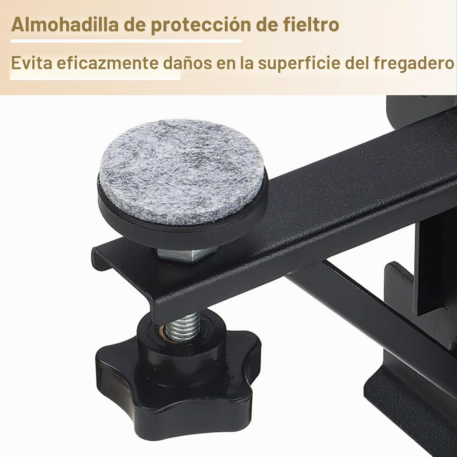 Soportes Para Fregadero Bajo Montaje, 4 Piezas Soportes Para Fregadero Bajo Encimera De Acero Inoxidable, Ajustable Pies De Cocina Para Fregadero De Cocina Y Baño
