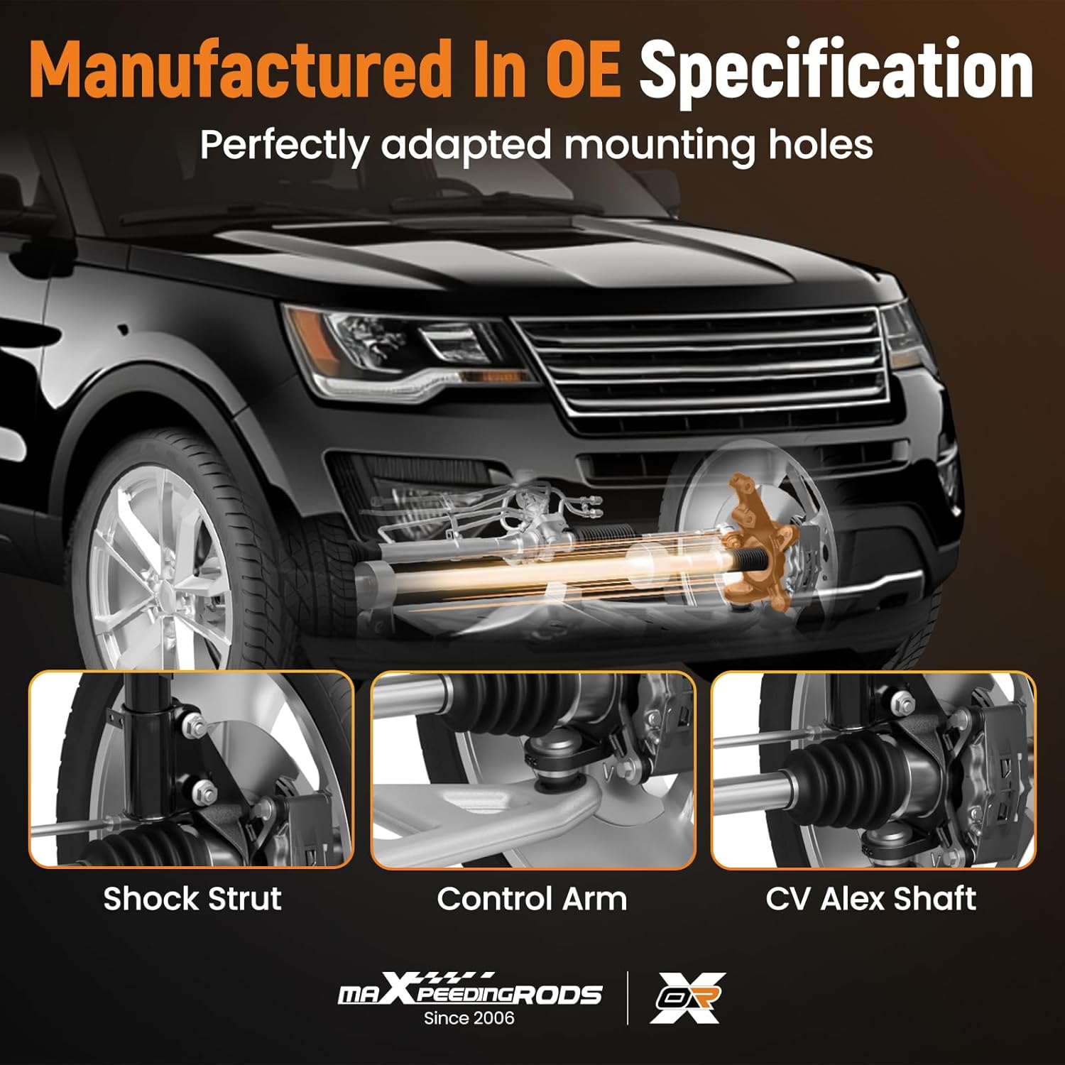 maXpeedingrods Front Left Steering Knuckle Fit for Subaru Outback 2005-2014 Forester 2009-2014 Impreza 2008-2014 Legacy 2005-2014 XV Crosstrek 2013-2014 Driver Side