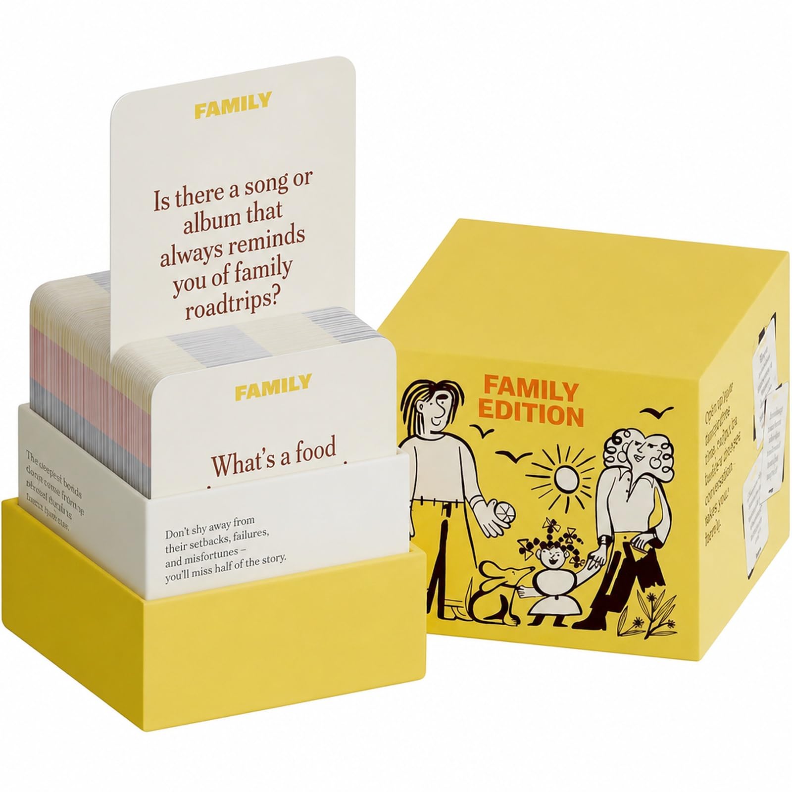 MXHBSTP 150 Family Conversation Cards for Shared Questions and Stories