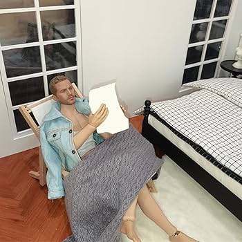 Amazon | ビーチチェアドールハウス |折りたたみデッキチェア