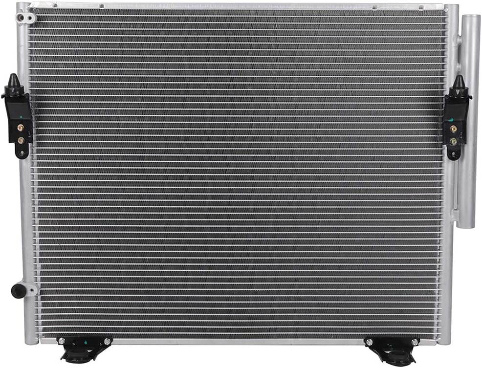 SCITOO 3598 AC Condenser for 2010-2012 for Toyota for Sequoia 4.6L 2008-2009 for Toyota for Sequoia 4.7L 2008-2019 for Toyota for Sequoia 5.7L 2007-2014 for Toyota for Tundra 4.0L