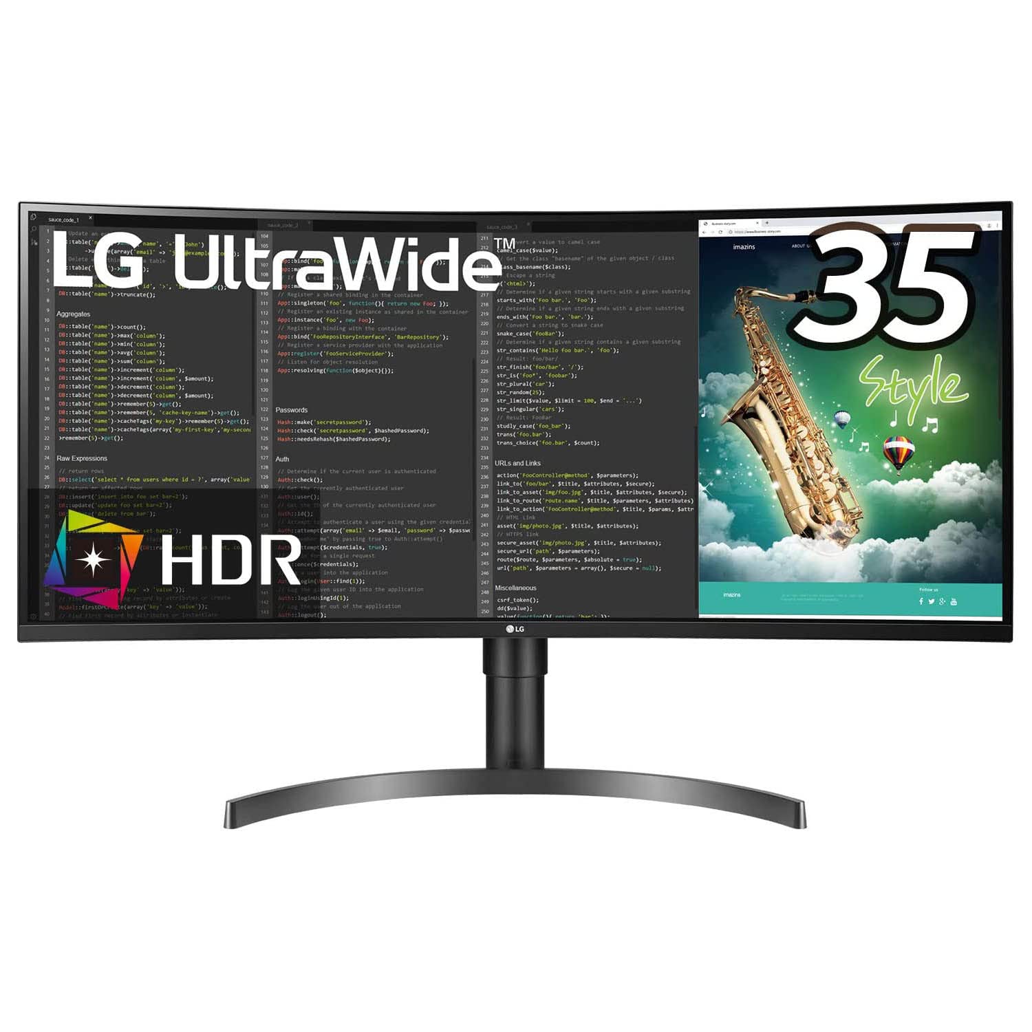 Amazon.co.jp: LG モニター ディスプレイ 35WN75CN-B 35インチ/3辺  