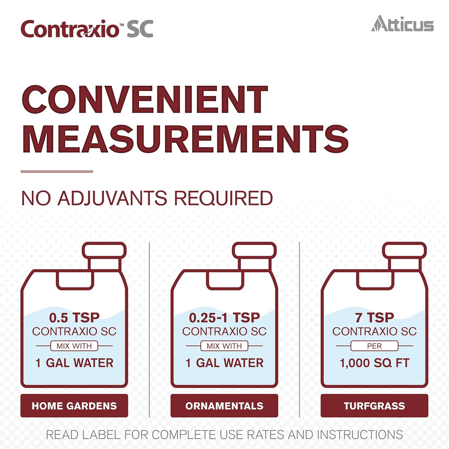 Atticus Contraxio SC Insecticide with Spinosad (32 OZ) Natural Pest Control for Lawn, Landscapes and Gardens