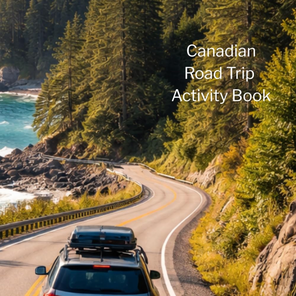 Canadian Road Trip Activity Book