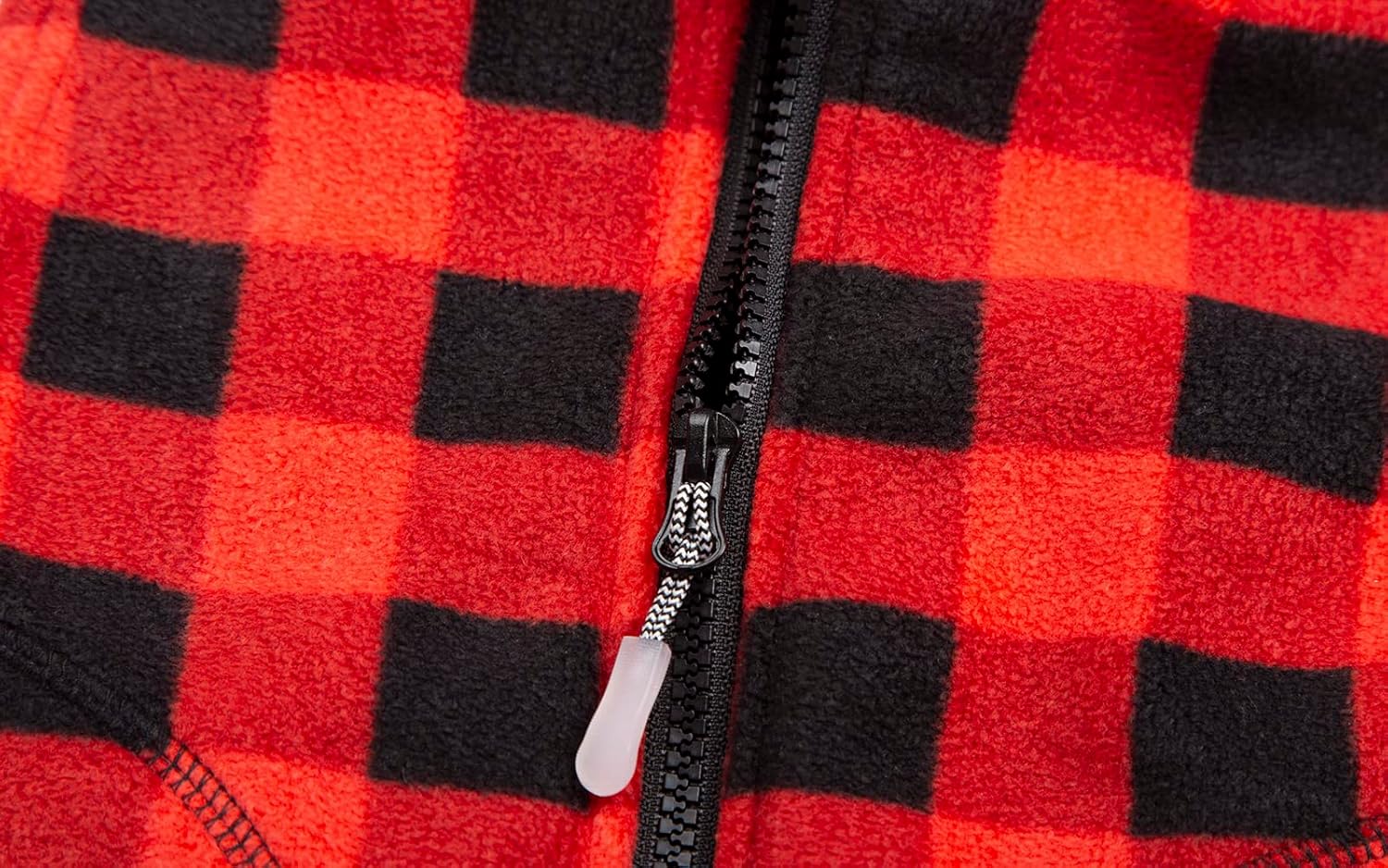 Mud Kingdom Boys Girls Polar Fleece Vest Winter Thick Warm Outerwear Funny Cartoon - Image 4