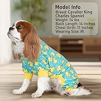 Vista 2 de KYEESE - Pijamas de terciopelo para perros y mascotas, ropa suave, abrigo para perros pequeños, mameluco cómodo y elástico, disfraz