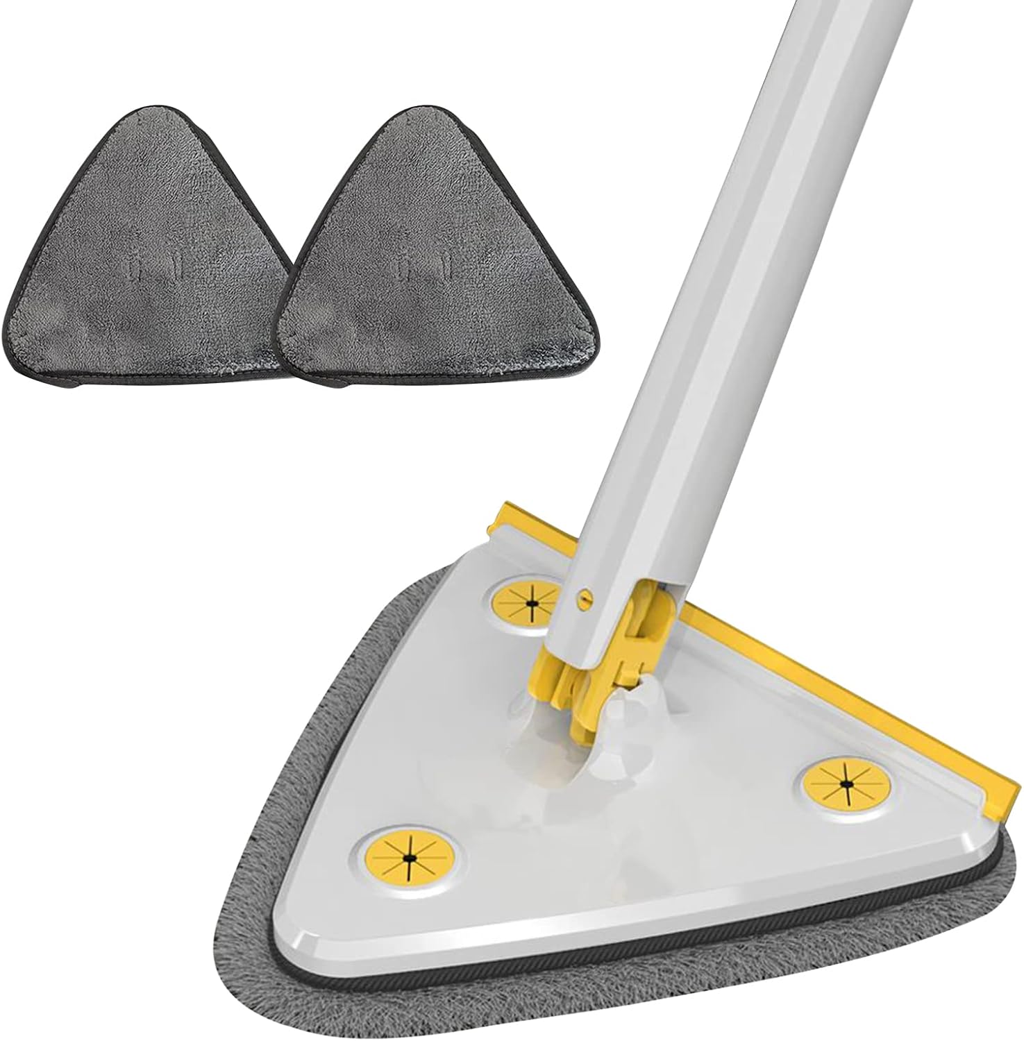 Nuovo Mop Rotante Per La Pulizia Mocio Triangolare Per Pavimenti