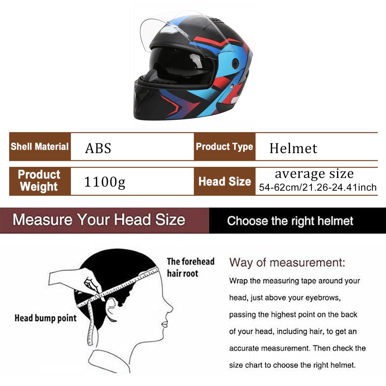 Kask integralny z ochroną przeciwsłoneczną ECE 22.06 zatwierdzony składany modułowy kask motocyklowy unisex kask motocrossowy