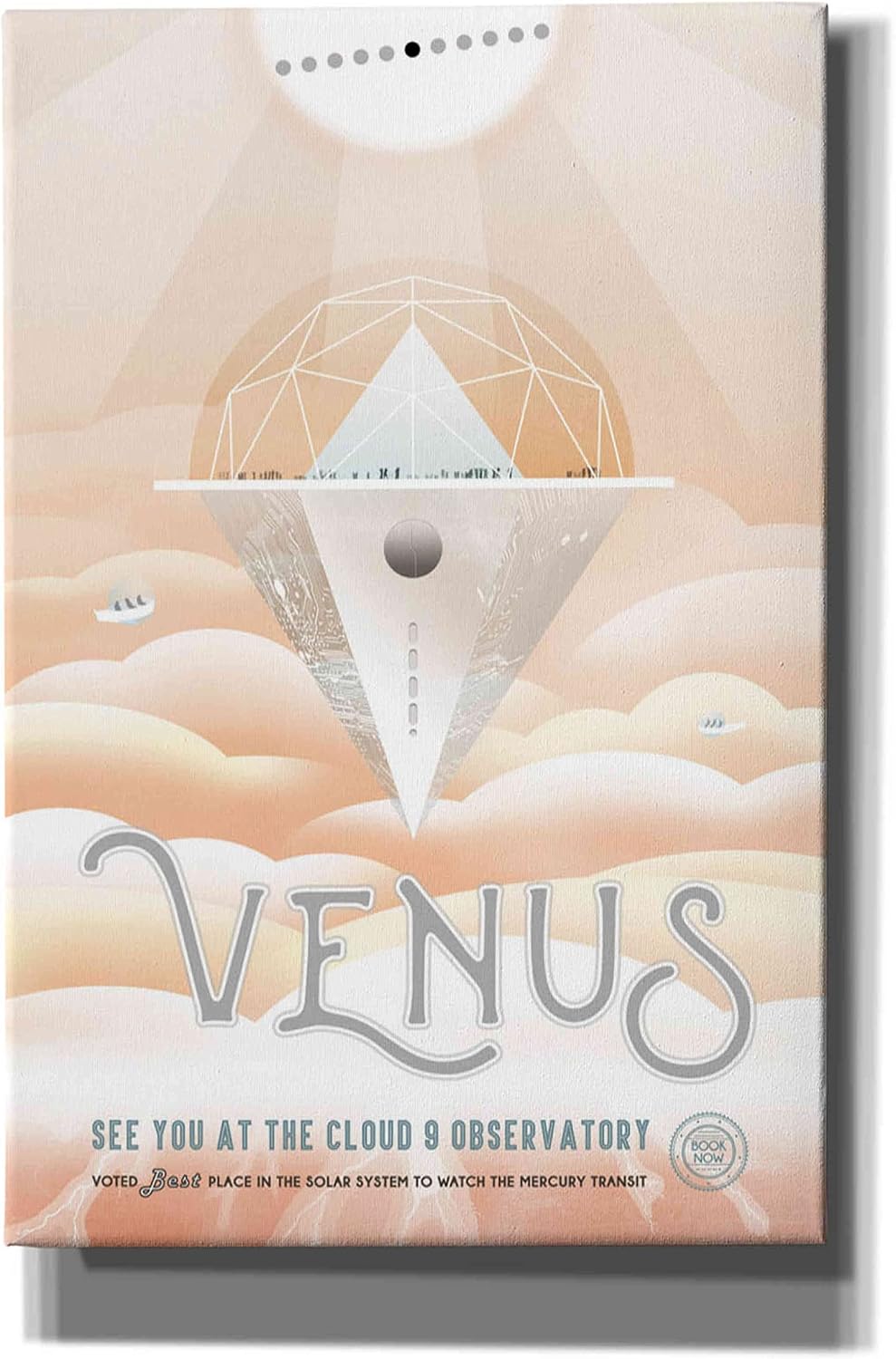 Epic Graffiti 'Visions of the Future: Venus' Canvas Wall Art, 12" x 18"