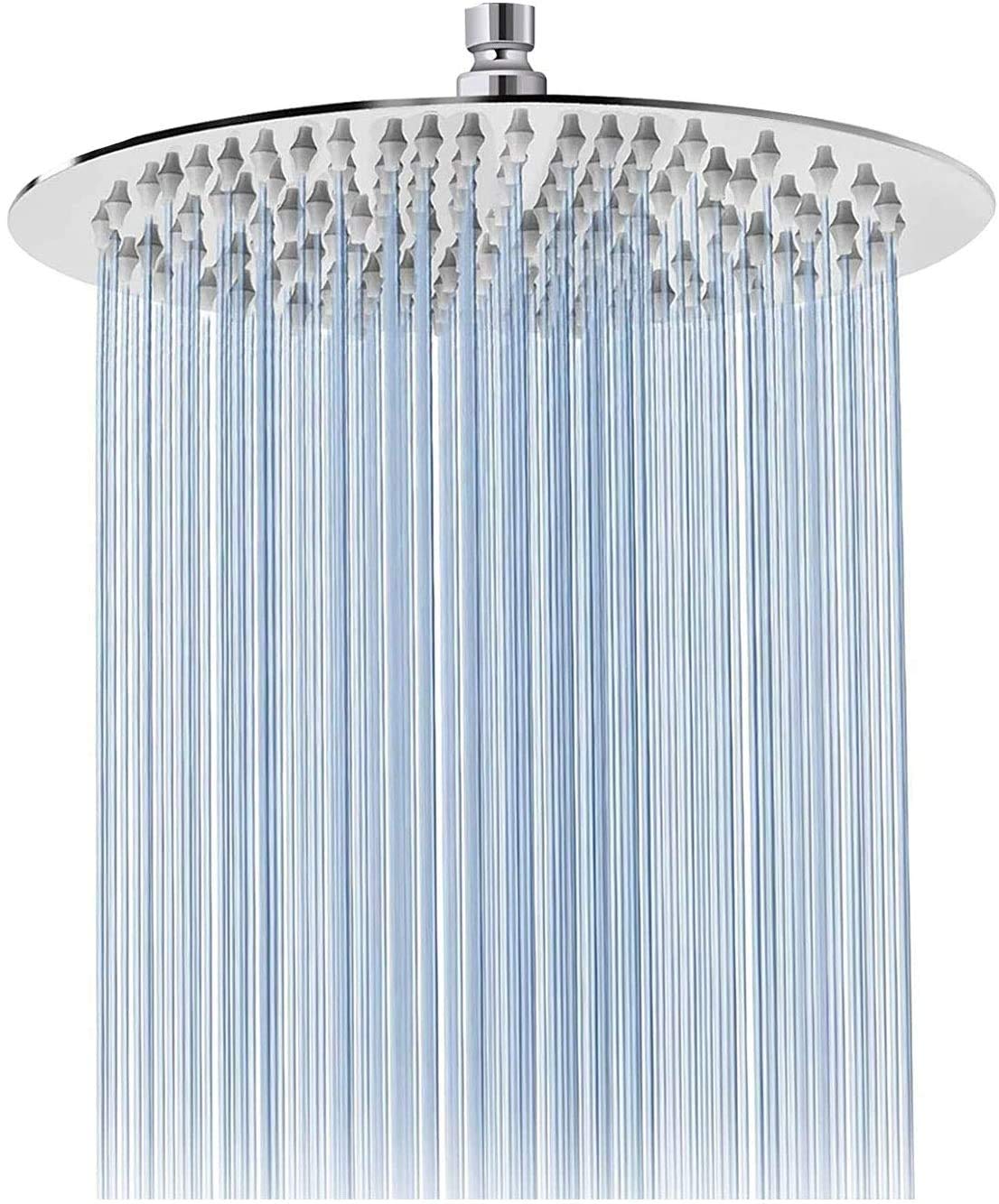 Photo 1 of GGStudy 12" Stainless Steel Rain Shower Head - Chrome