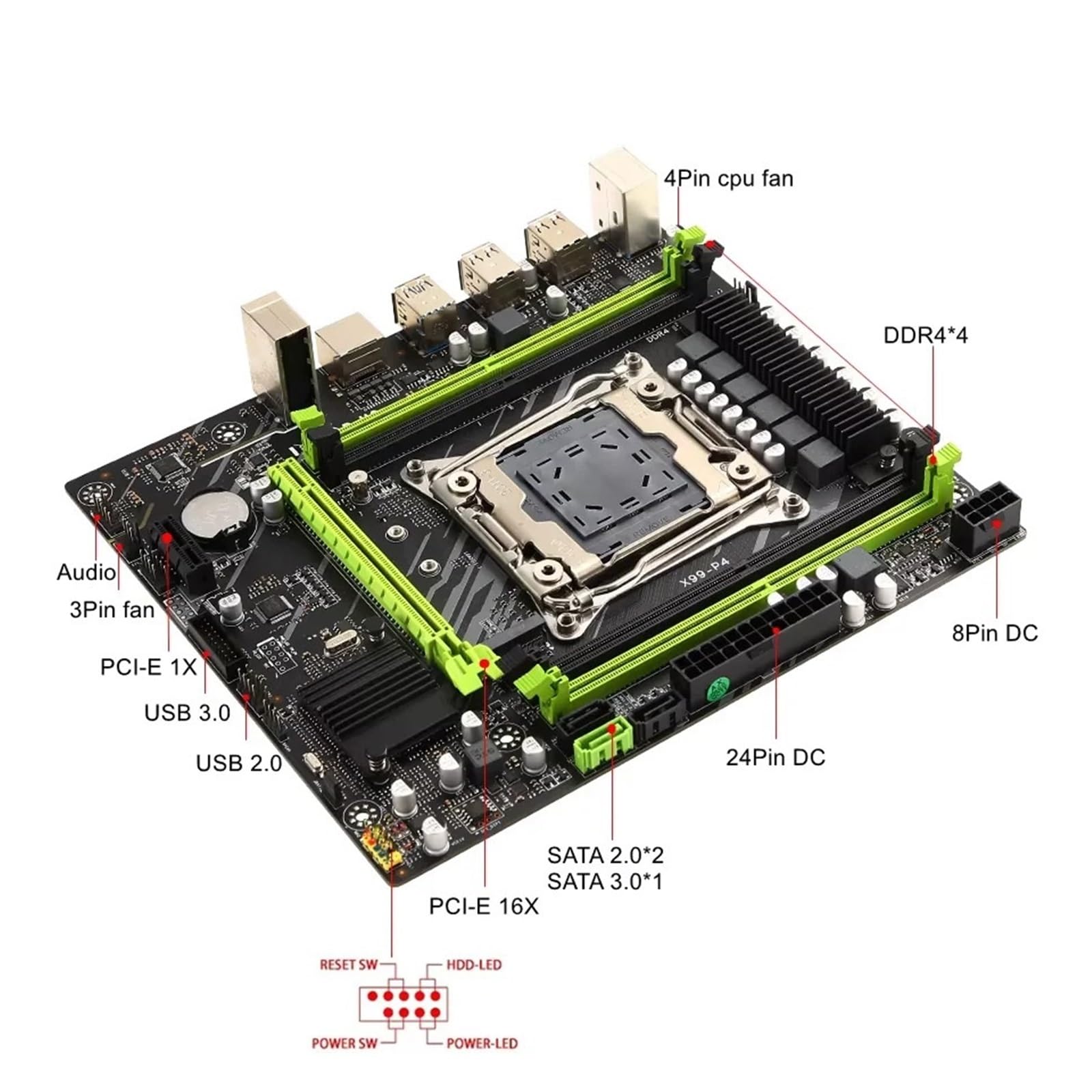 Intel Xeon E5-2680 v4 + X99マザボ + 16GB Sf7a5178b568a44e9884bb1339a597
