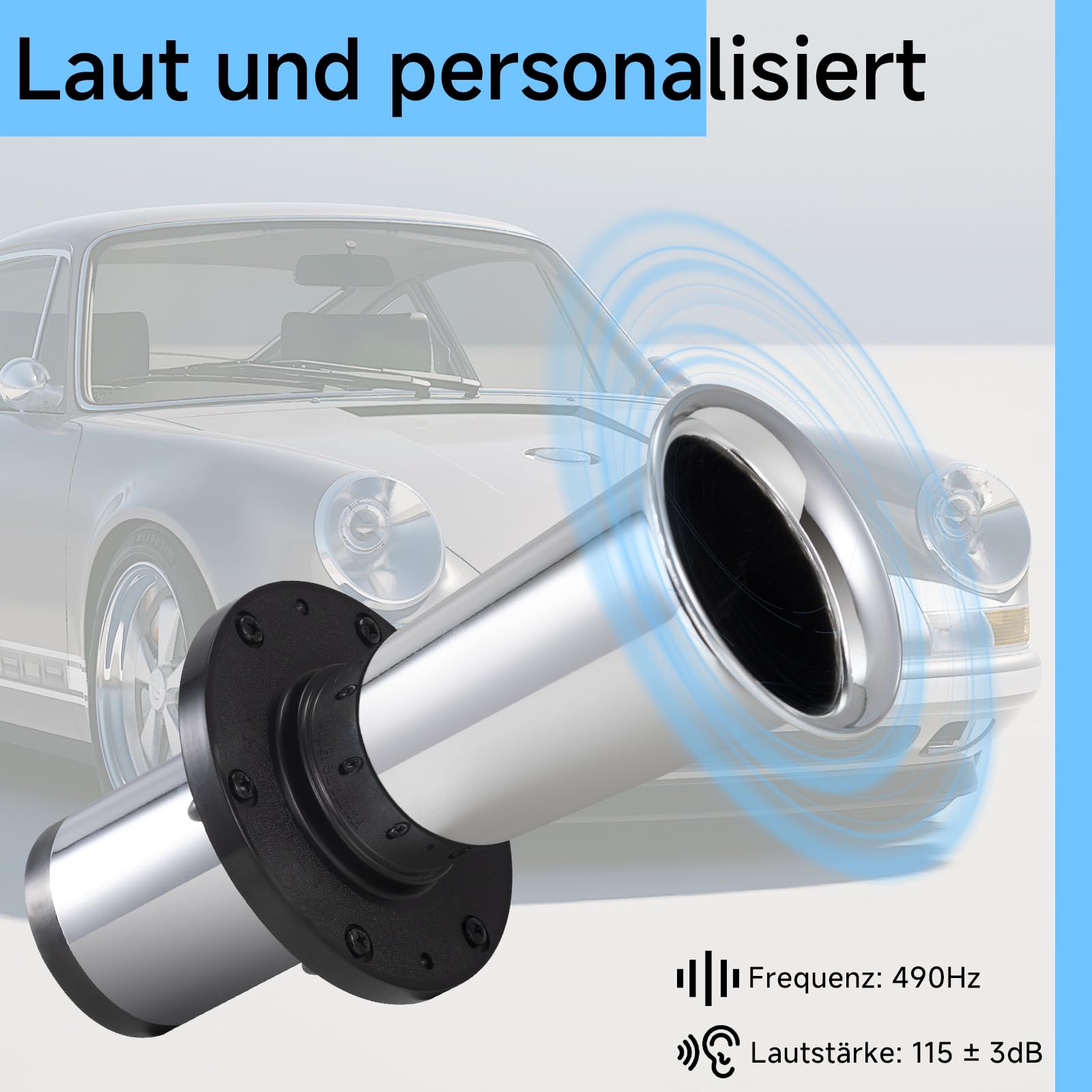 FARBIN Retro Hupe für Auto LKW 12v Ahooga Oldtimer Hupe Signalhorn alte 115dB Klassische Vintage Hupen für Motorrad Antik Old Car