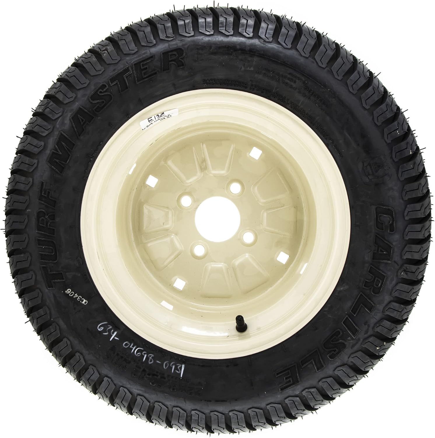 CUB CADET 634-04698-0931 Beige Carlisle 22X9.5X12 Wheel Assembly XT2 GX50 GX54 SLX50 SLX54