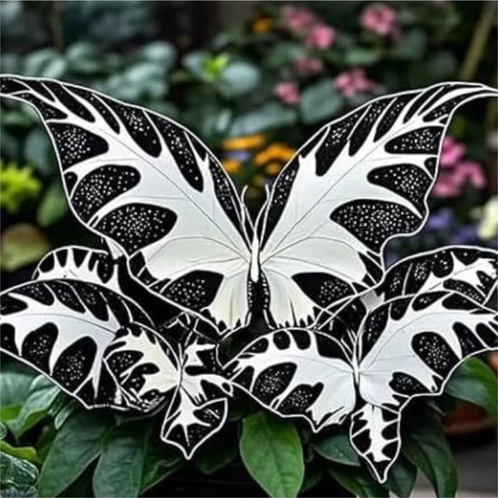 Perennial-Graceful Hosta Bulbs for Planting Now UK-Brilliant Hostas Rhizomes-Vibrant,Grow Well/Excellent Display/Potted-Plants-Rhizome.-6Bulbs-c