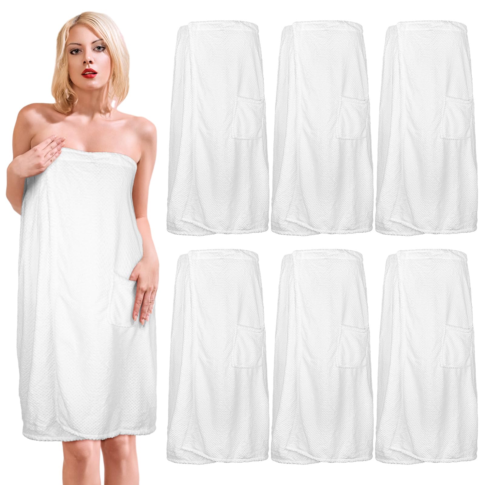 Tigeen Spa Robe for Women Waffle Spa Wraps