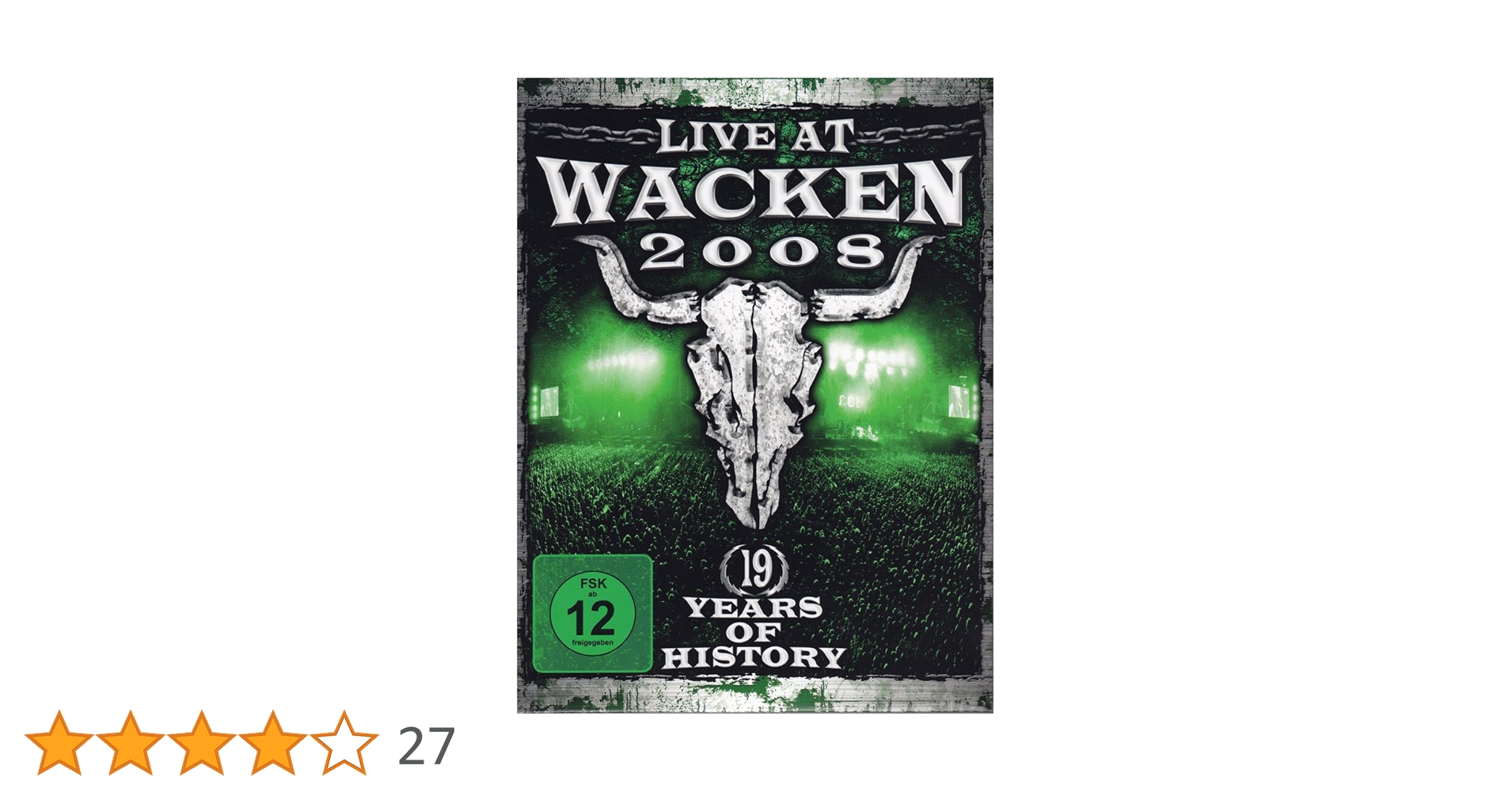 (未使用･未開封品)Live at Wacken 2016 - 27 Years Faster: Harder [DVD] Live At Wacken 2016: 27 Years Faster Harder Louder (2 CDs