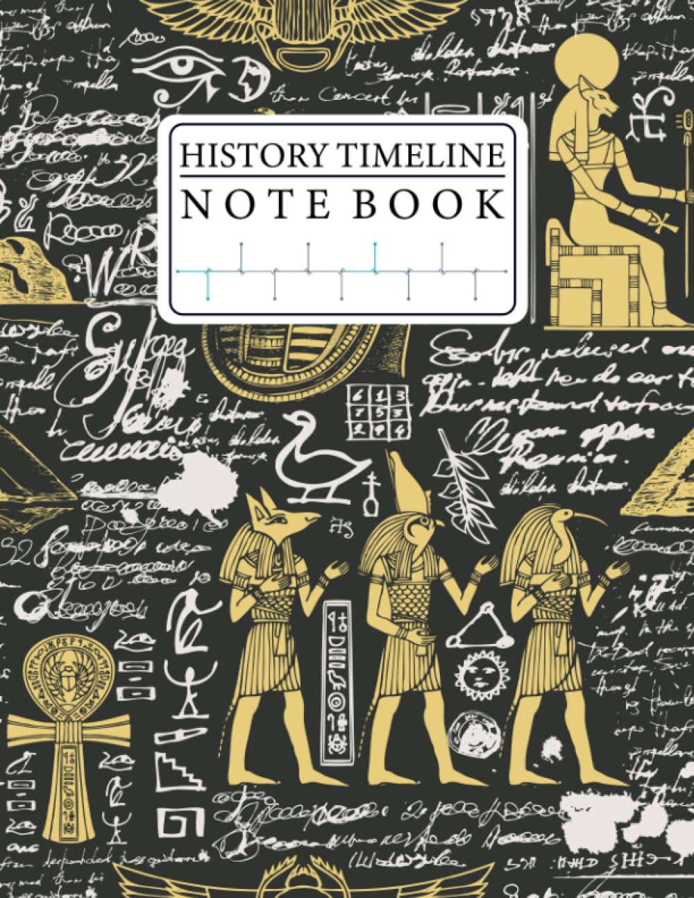 History Timeline Notebook: Homeschool History Book of Centuries | A Blank Time Line Journal from 5000 BC through AD 2030, 110 Blank Pages 8.5" x 11"IN, for Schools