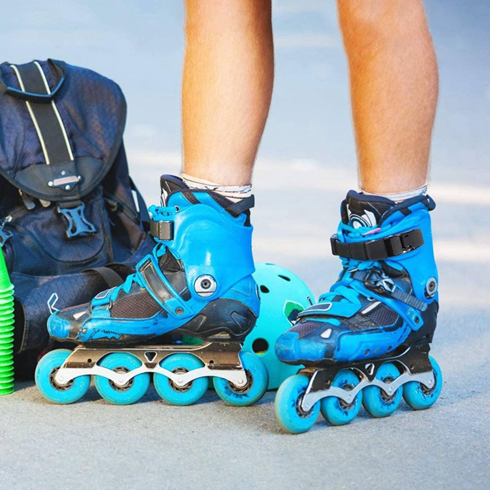Juego de Reemplazo de Correa de Patín en Línea Zapatos de Patinaje Correa de Energía Hebillas Tornillos