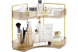 Fixwal Corner Bathroom Organizer for Skin Care