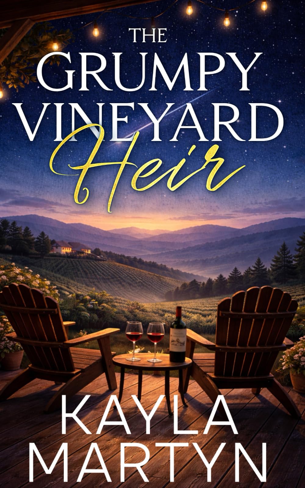 The Grumpy Vineyard Heir: A Small Town Forced Proximity Romance (The Heir Series)