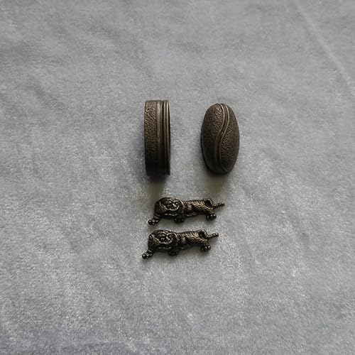 Miniatura 34 de Espada samurái japonesa KOSHIRAE – Fuchi Kashira Menuki 01-77