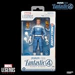 Marvel Legends Series Johnny Storm, The Fantastic Four: First Steps Movie Collectible 6 Inch Action Figure Toy