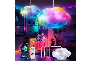 LED Cloud Light Painting the Night Dreamy Sky