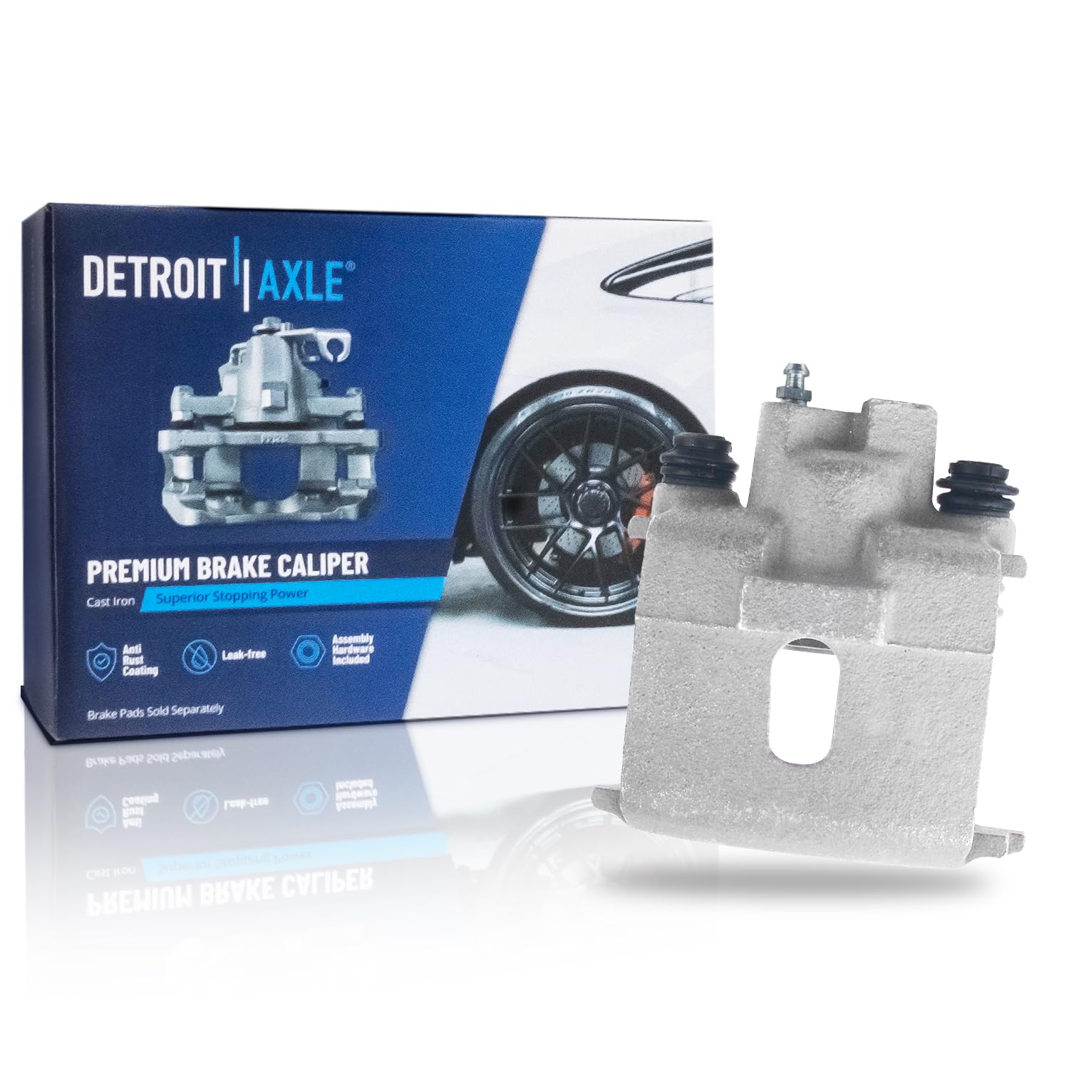 Detroit Axle - Rear Left Brake Caliper for Chrysler Dodge Plymouth Neon