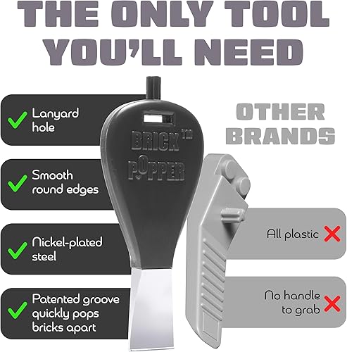 Miniatura 5 de Herramienta separadora Lego - El removedor de ladrillos Lego más rápido del mundo para niños y adultos, regalos de Lego para edades de 6 años en