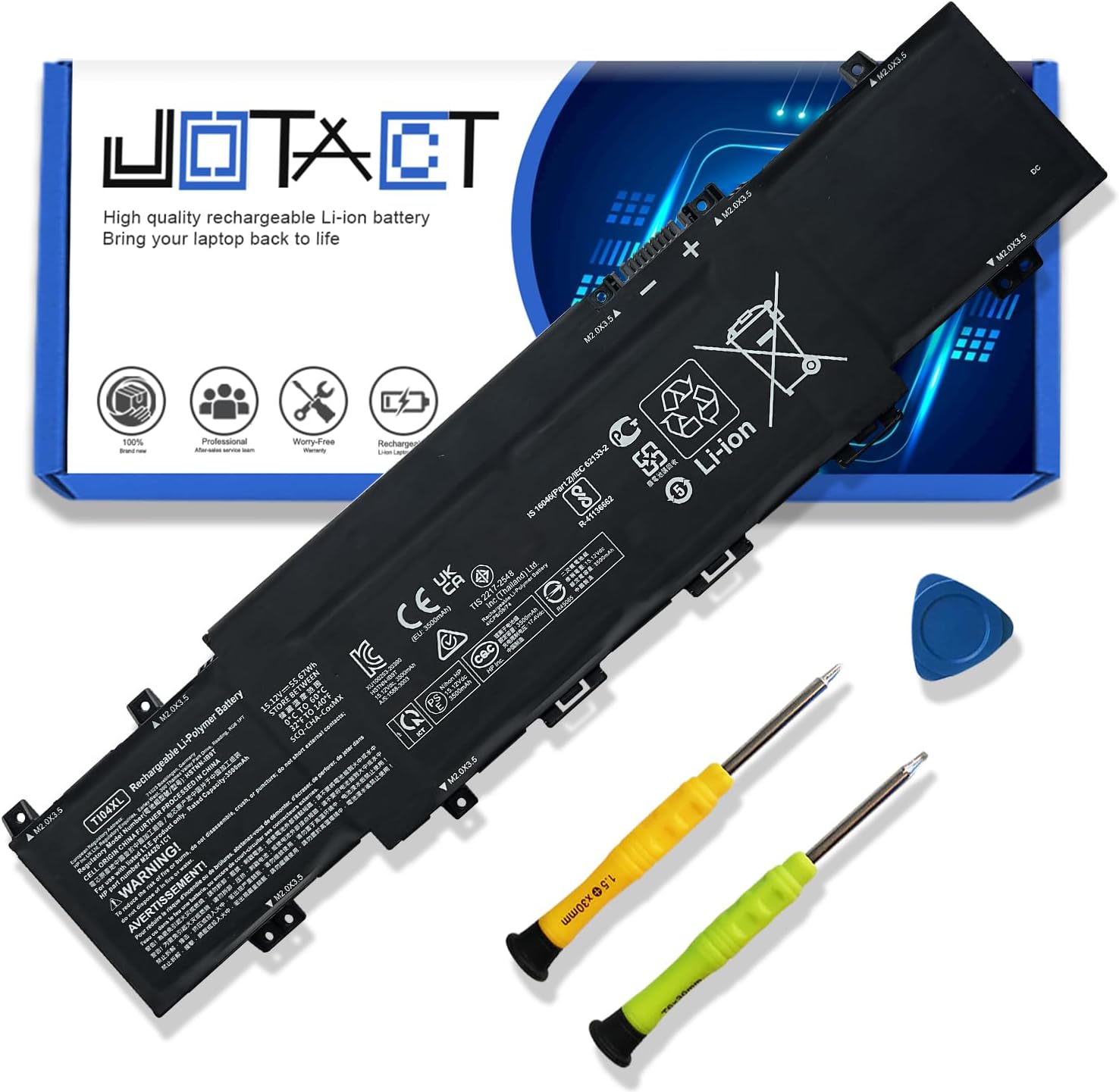 WK06XL 83Wh Laptop Battery Replacement For HP Omen 16 & 17 Series - 6880mAh 11.58V