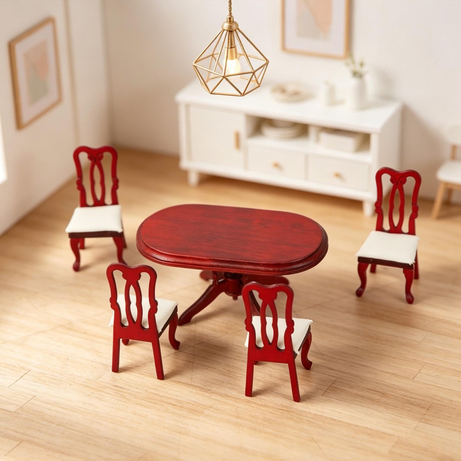 Collezione di Mobili in Miniatura per Casa delle Bambole in 1/12 - Accessori per La Decorazione della Casa delle Bambole