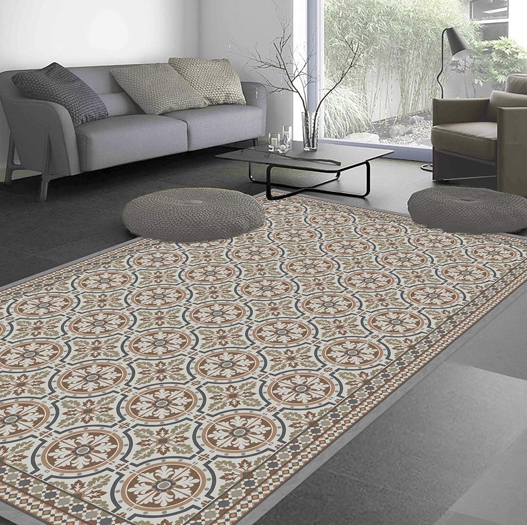 Vilber, Vinyl Rug, TANGER DU 01 78X120X0.22 cm, Multicolor, 78 x 120 cm (Rectangular) - Image 5