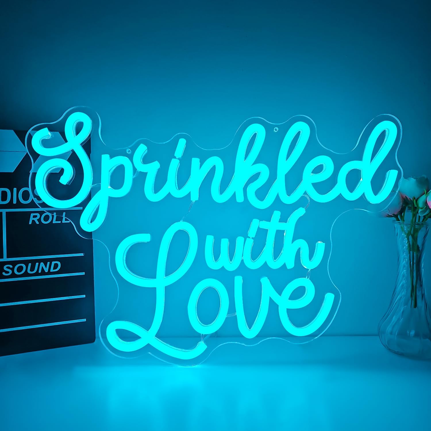 Italy Neon Sign for Wall Decor Dimmable Led Italian Themed Party Decorations, Italian Light Up Sign for Home I Love Italy Birthday Decoration for Gifts