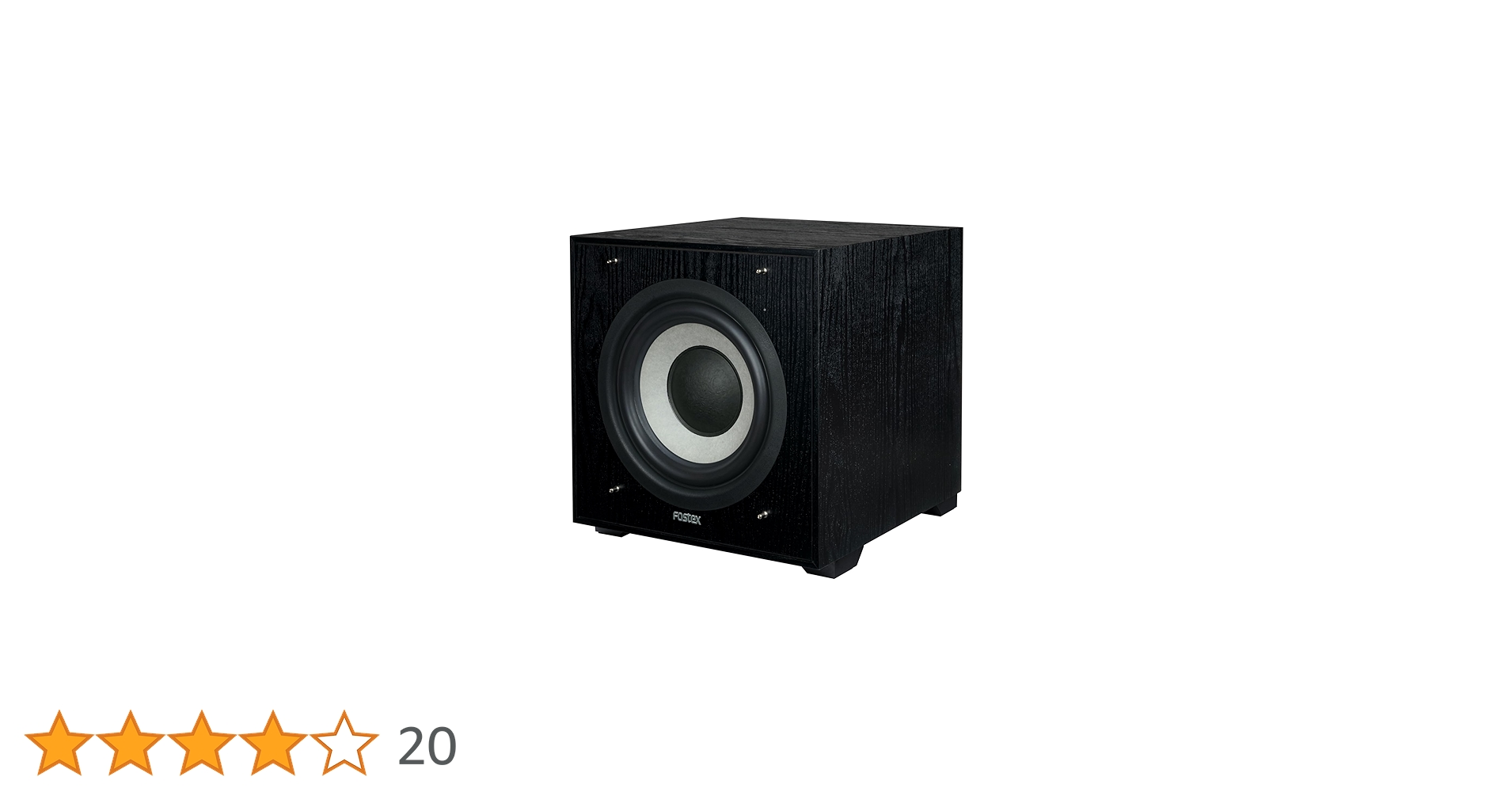 Amazon | Fostex 密閉型アクティブ・サブウーハー CW200D | プロ