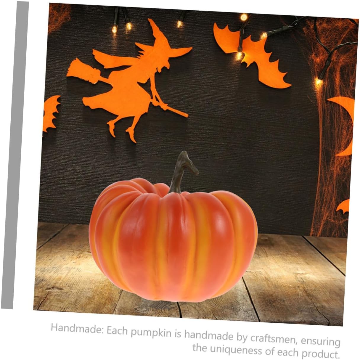 Realistic Plush Pumpkin Ornaments for Halloween Artificial Decorations